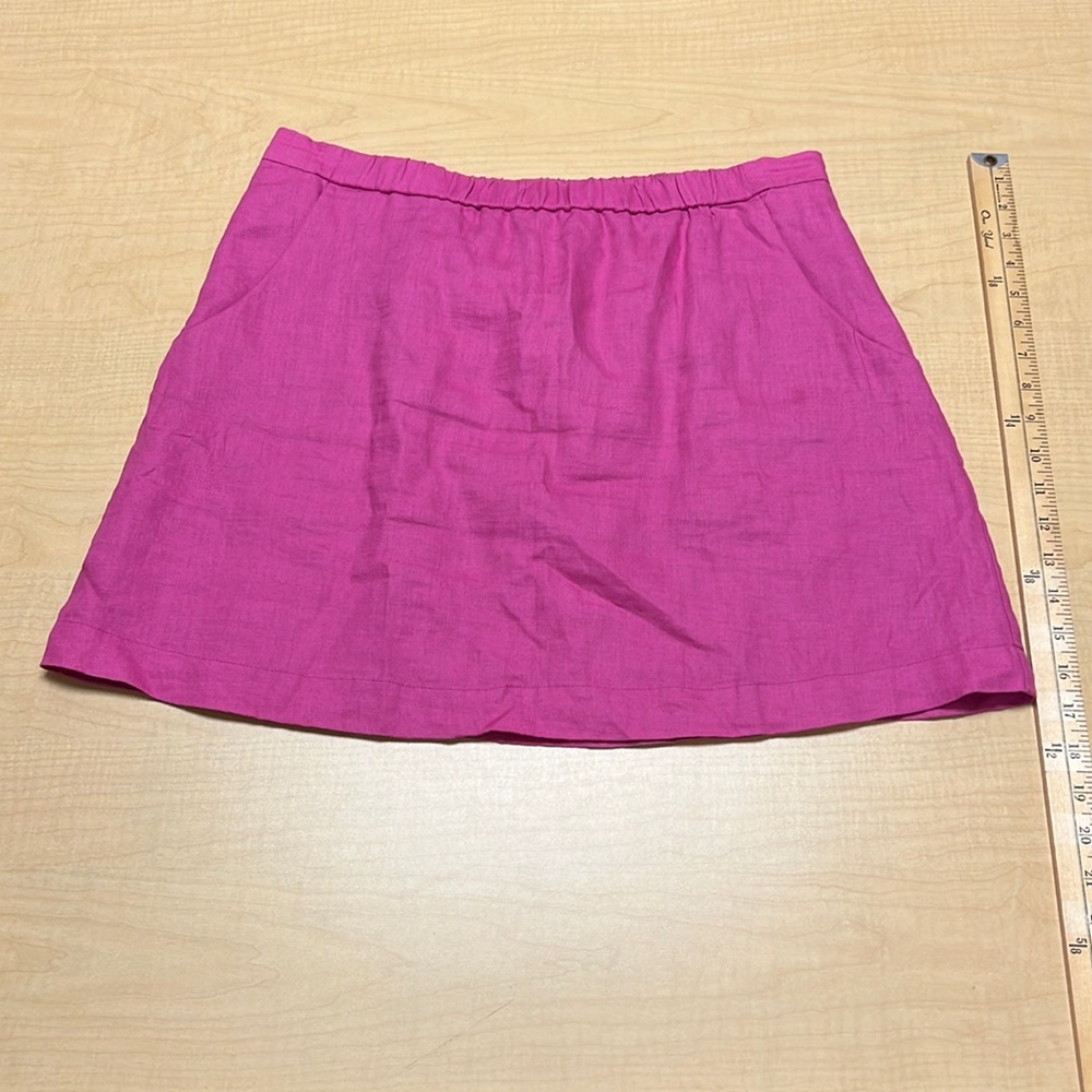 Crown & Ivy linen skirt,‎ size medium